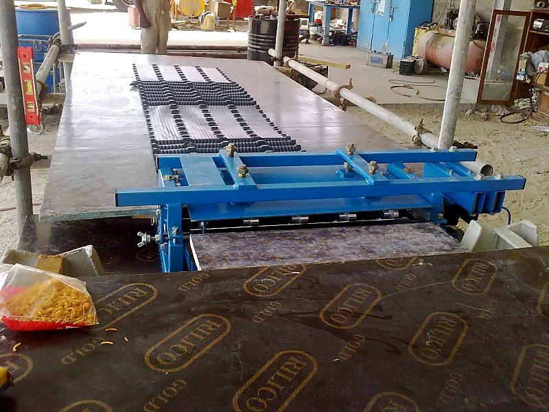 Erection &amp; supervision — Al Kanar site work